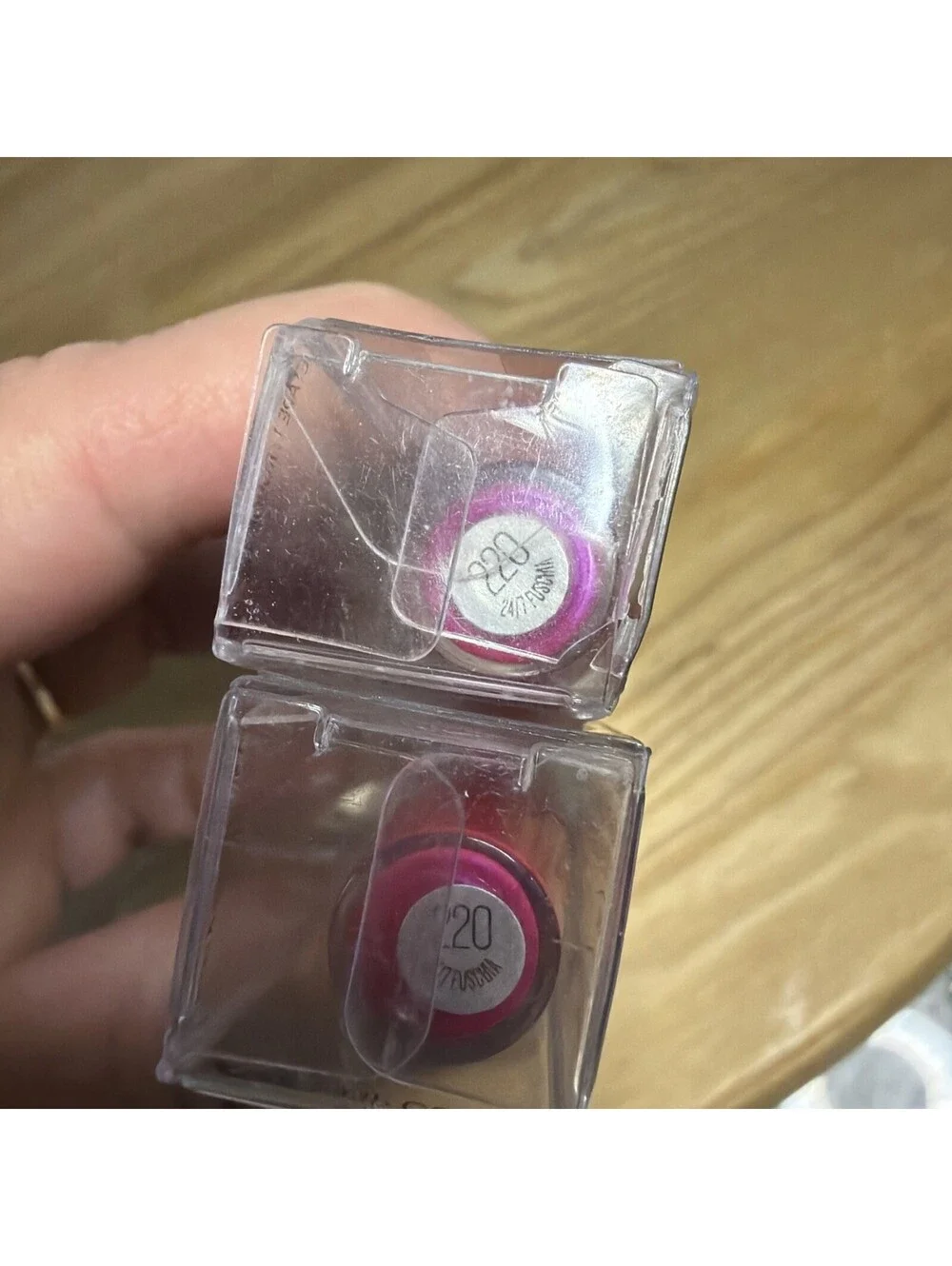 Maybelline Superstay 24 Color Lasting Lip Color New In Box Lot of 2 #220 Fuschia
